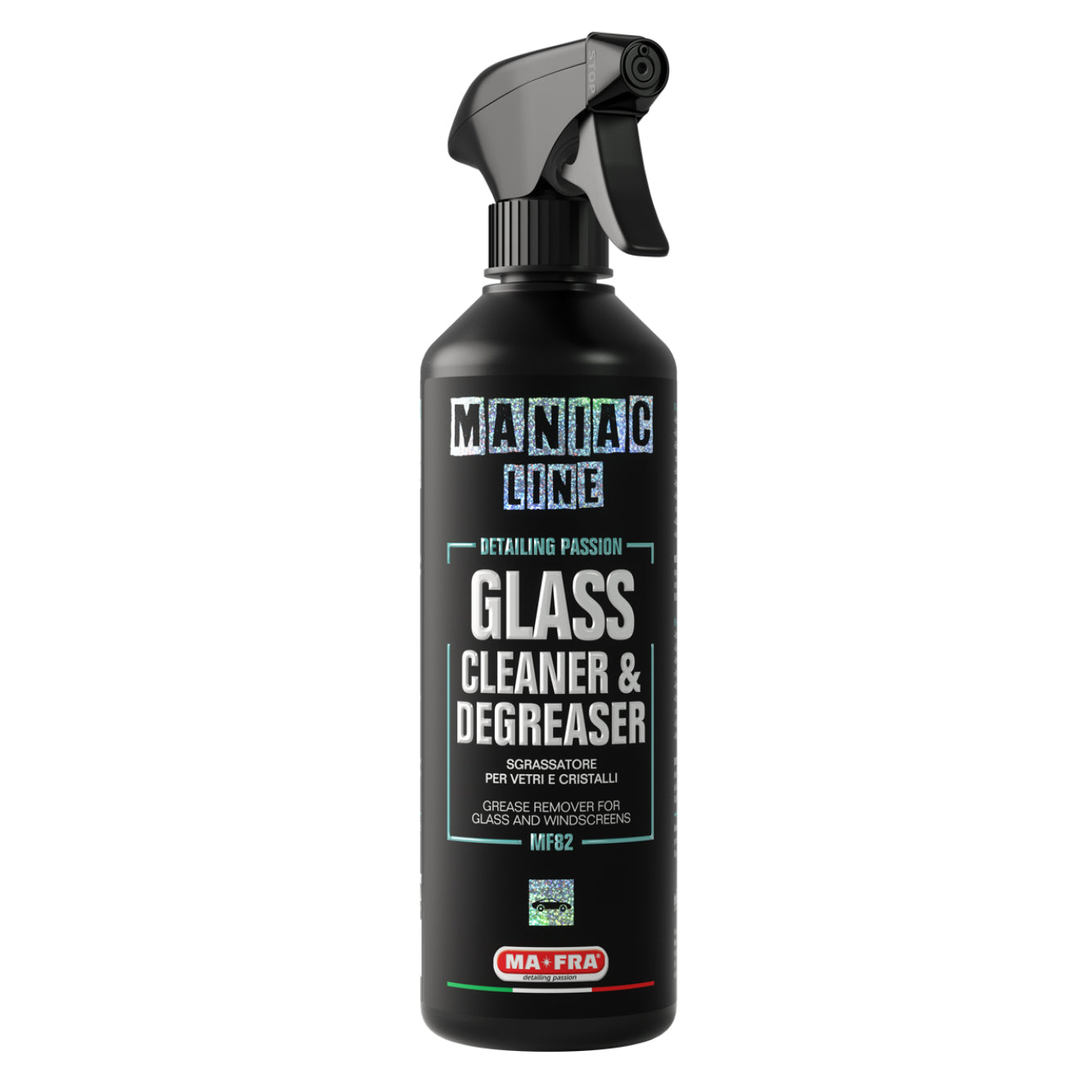 GLASS CLEANER & DEGREASER - For all types of glass
