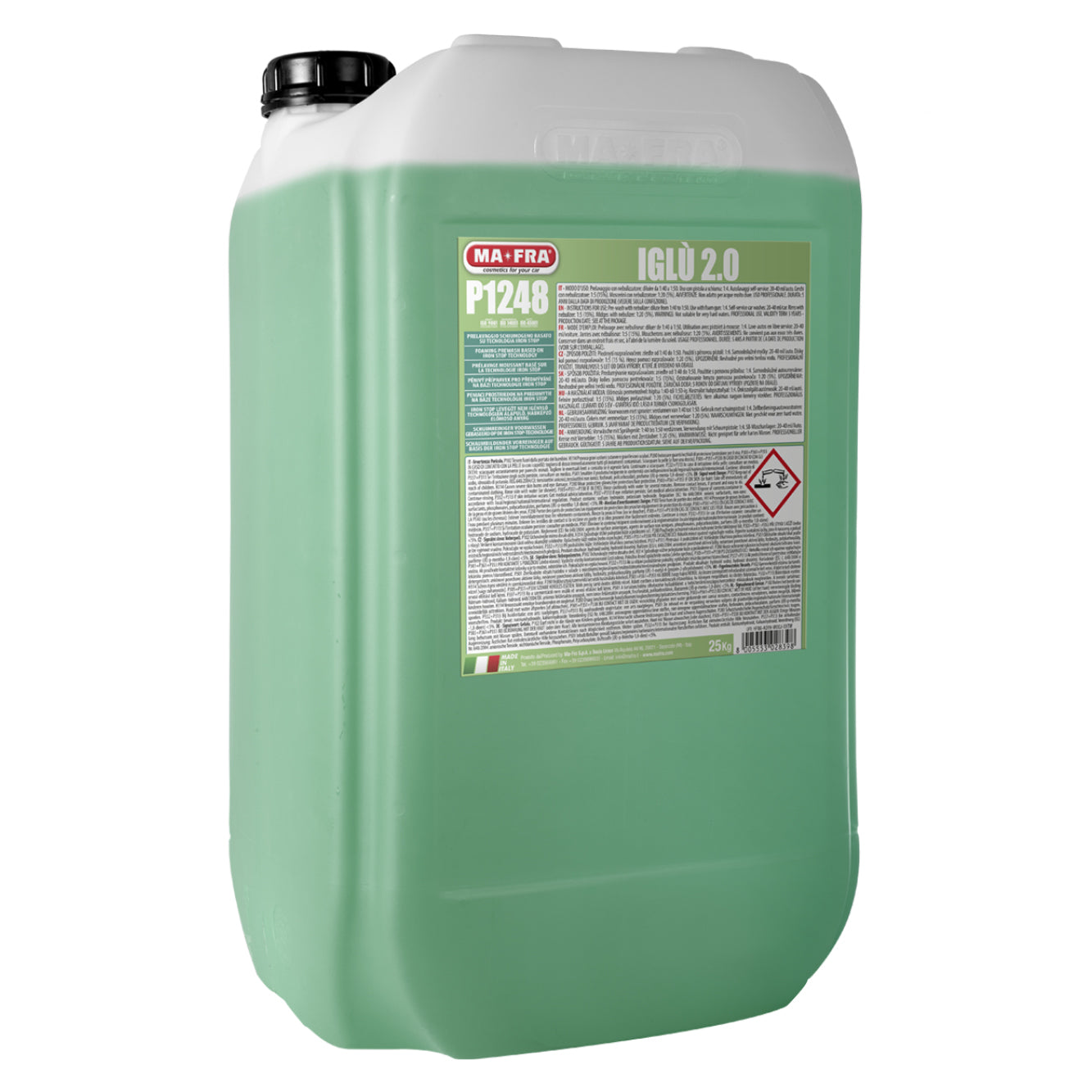 IGLU 2.0 - Foaming pre-wash based on Iron Stop technology