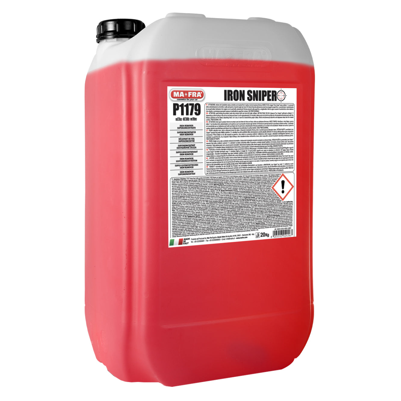 IRON SNIPER - Décontaminant ferreux super concentré