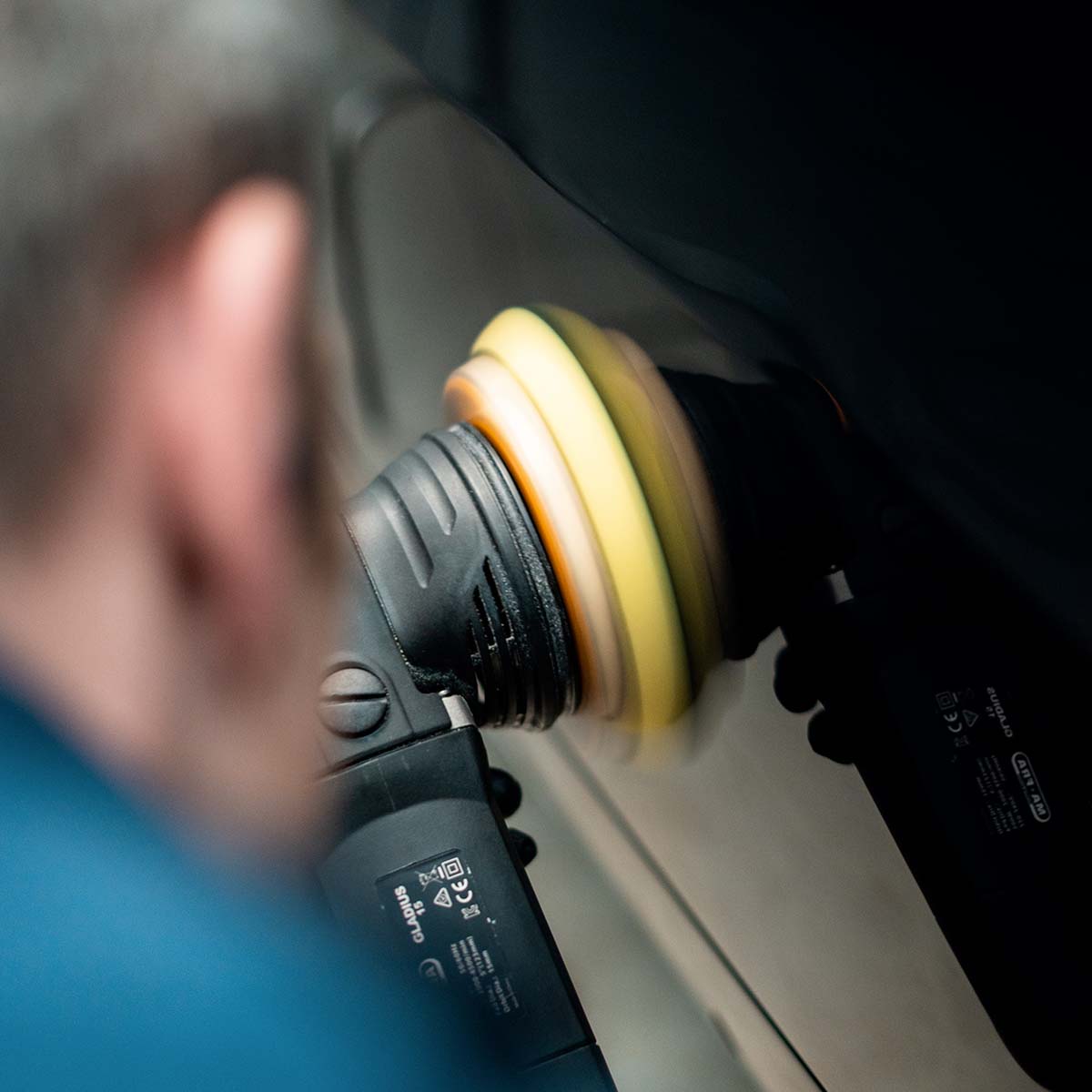 SANDWICH YELLOW FINE POLISHING PAD