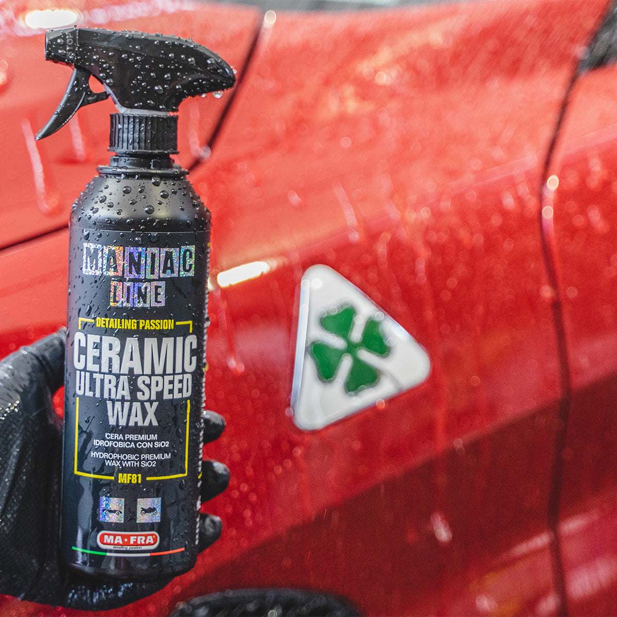 CERAMIC ULTRA SPEED WAX - Premium spray wax with SiO2