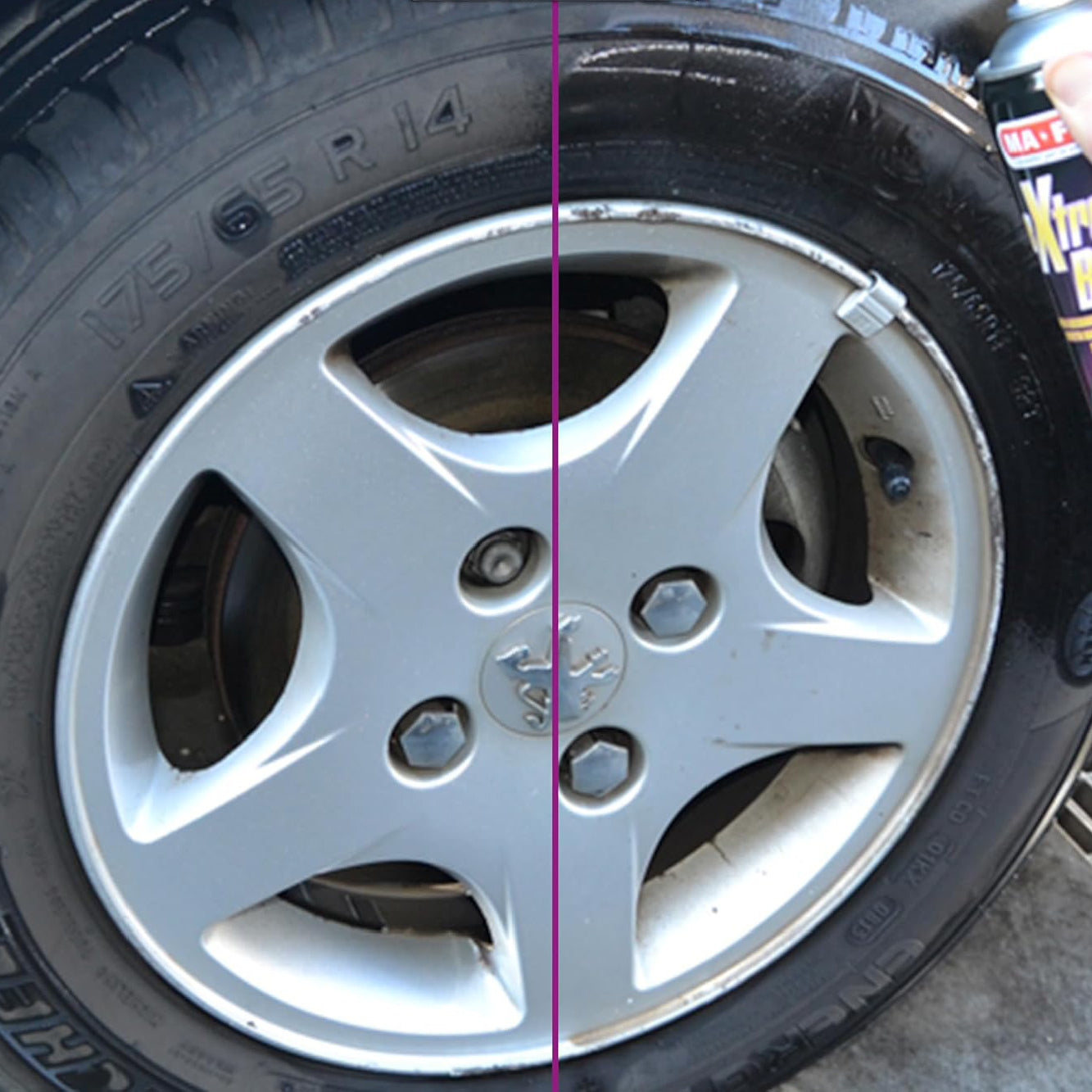 EXTREME BLACK - Wet effect tire shine