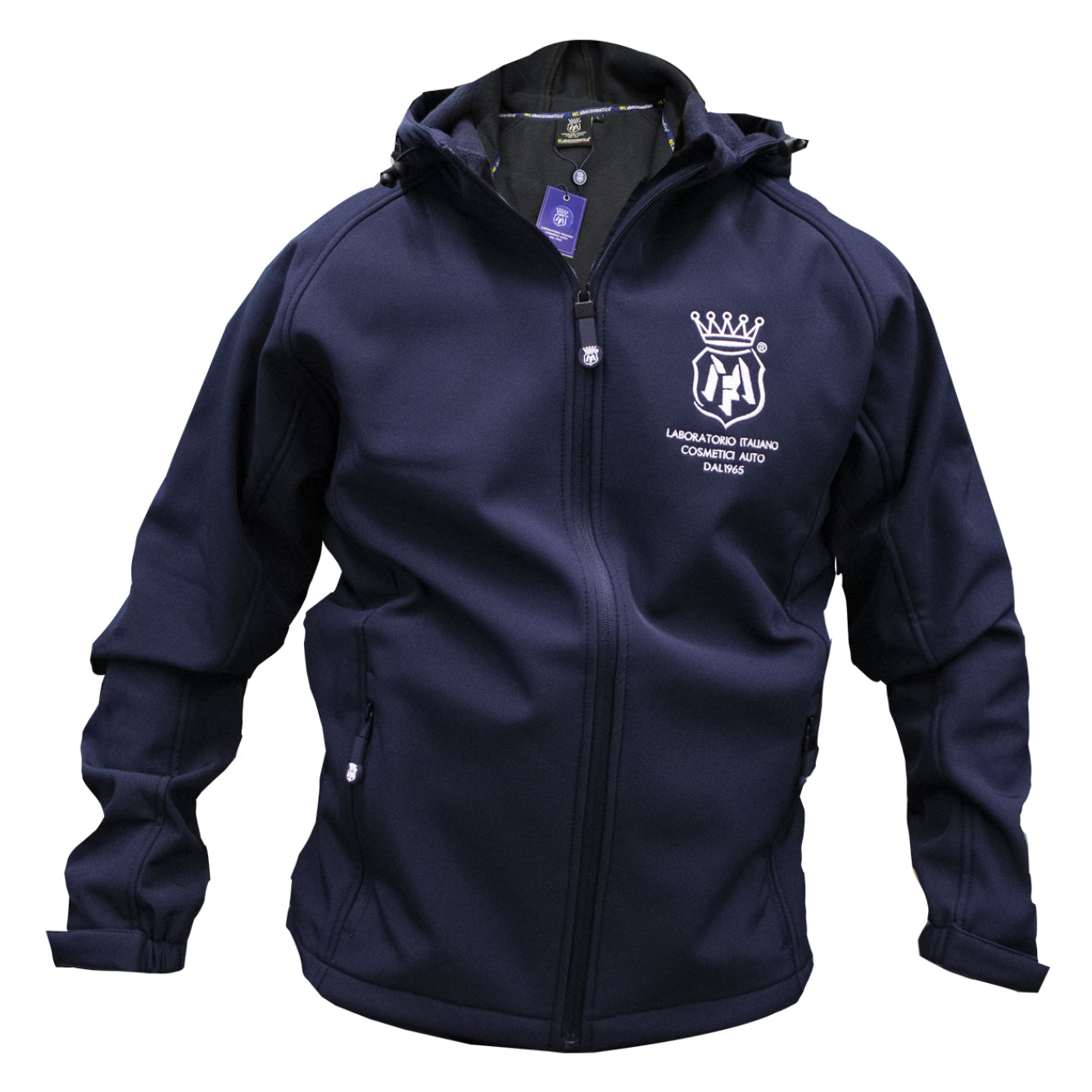 TECHNO JACKET - Labocosmetica softshell zipped hoodie jacket