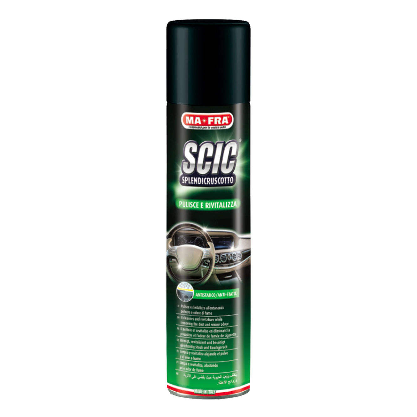 SCIC GREEN - Cleans and revitalizes dashboards
