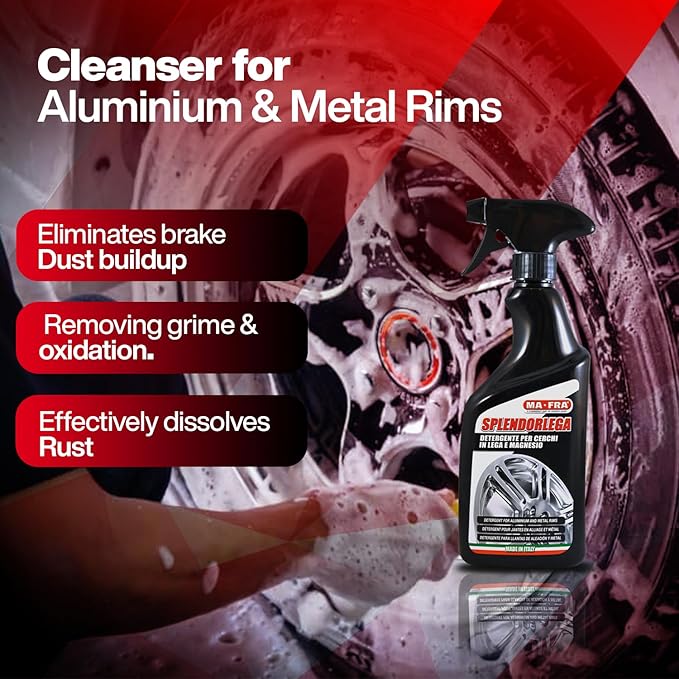 SPLENDORLEGA - Specific product for cleaning rims of any alloy and aluminum