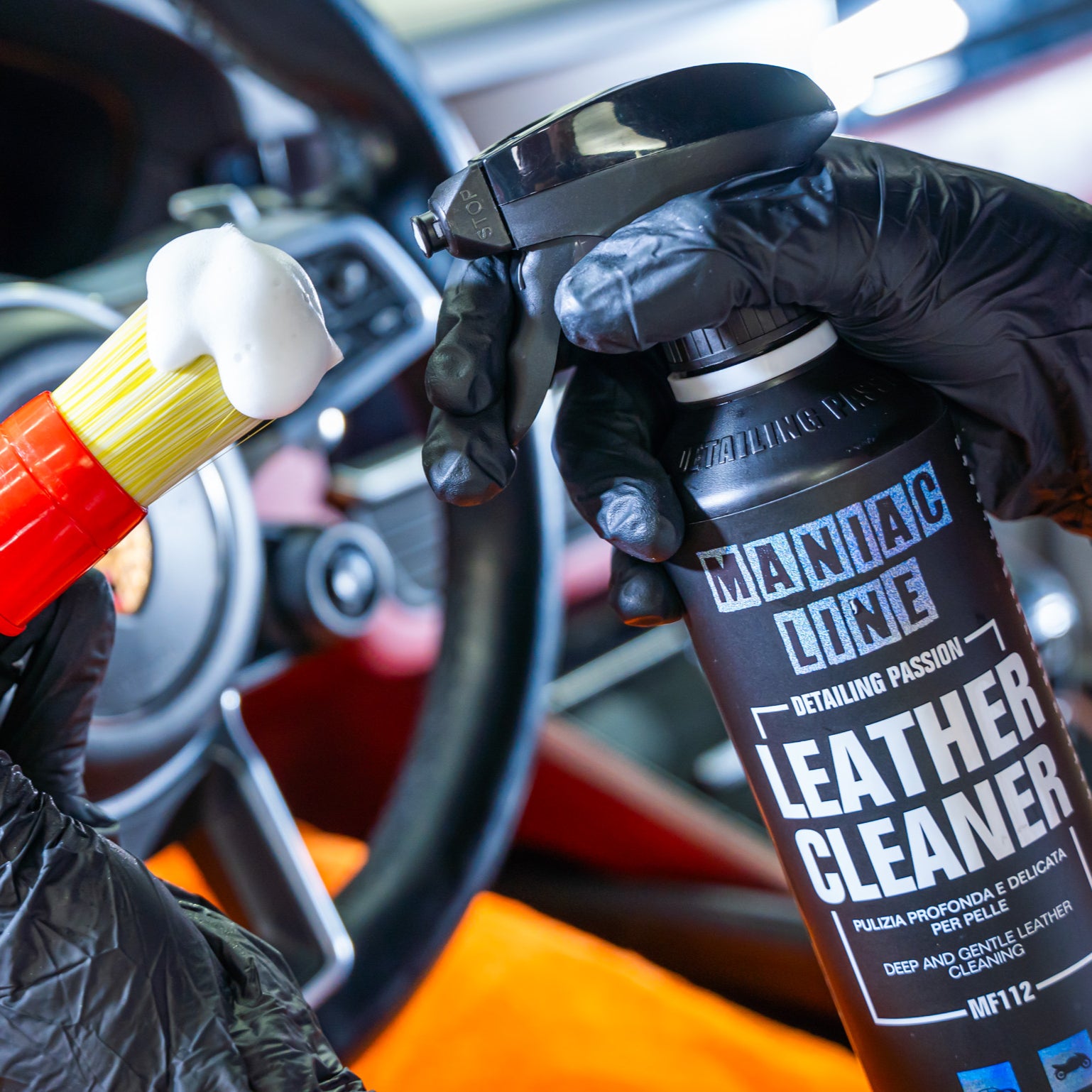 LEATHER CLEANER - Deep and gentle cleaner