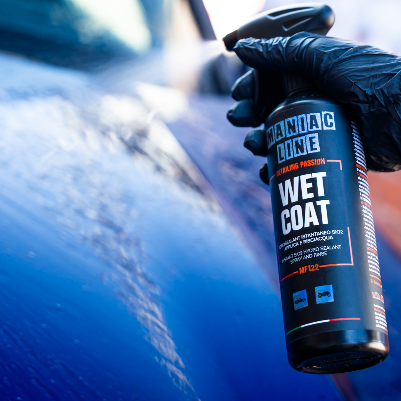 WET COAT - SiO2 hydro sealant spray and rinse