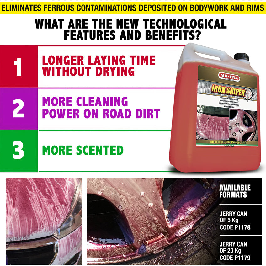 IRON SNIPER - Iron remover superconcentrated
