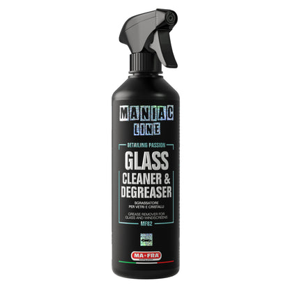GLASS CLEANER & DEGREASER - For all types of glass