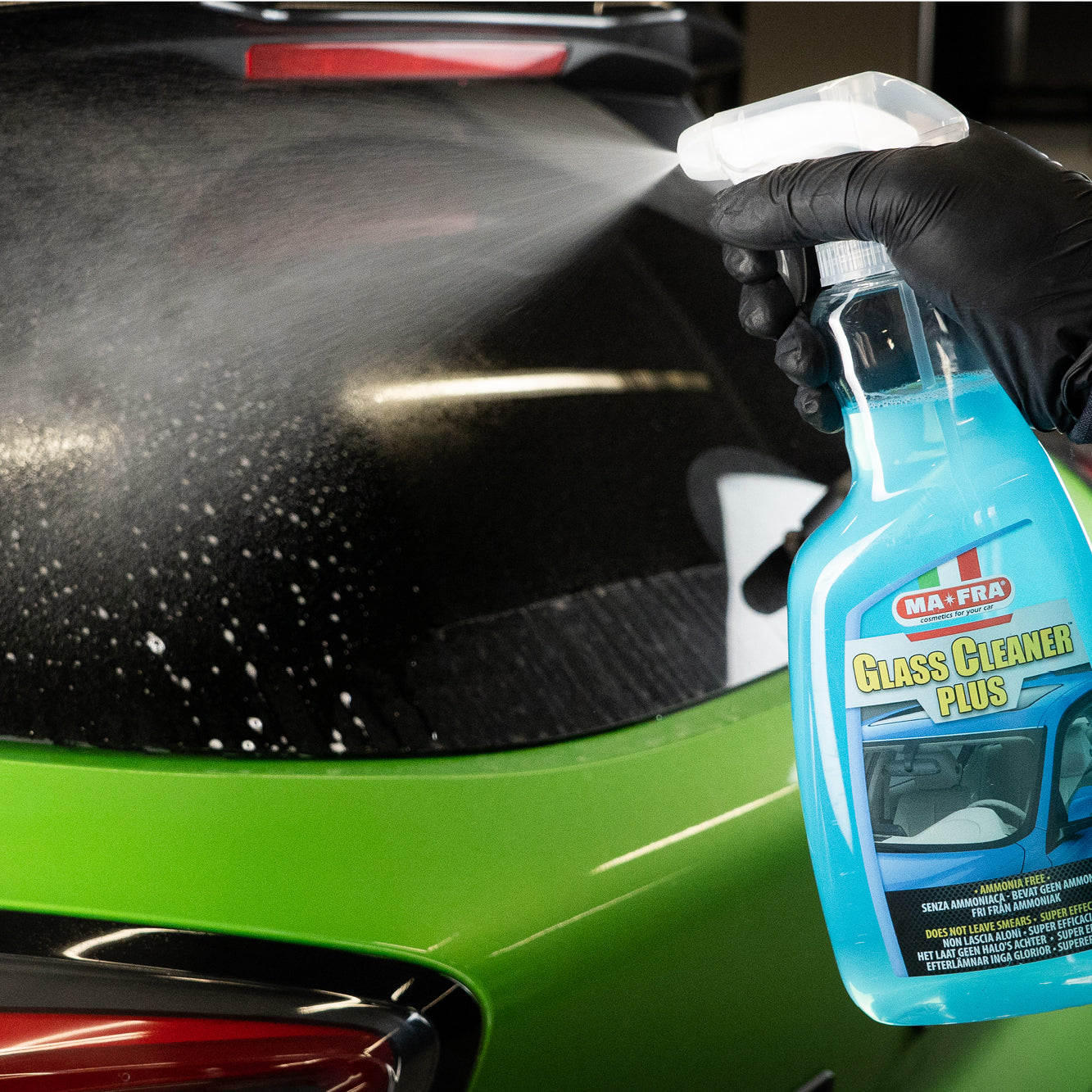GLASS CLEANER PLUS - Car windows cleaner & degreaser
