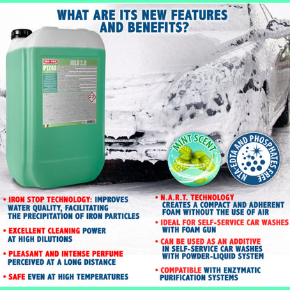IGLU 2.0 - Foaming pre-wash based on Iron Stop technology