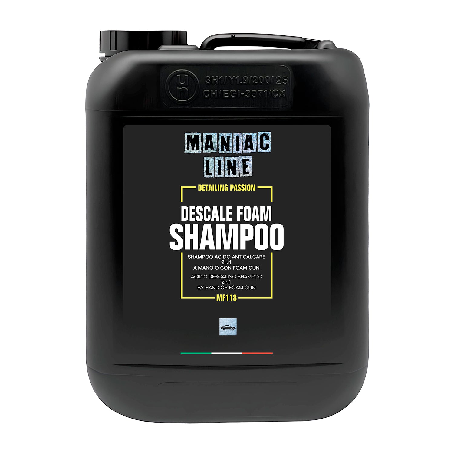 DESCALE FOAM SHAMPOO - Acidic descaling shampoo