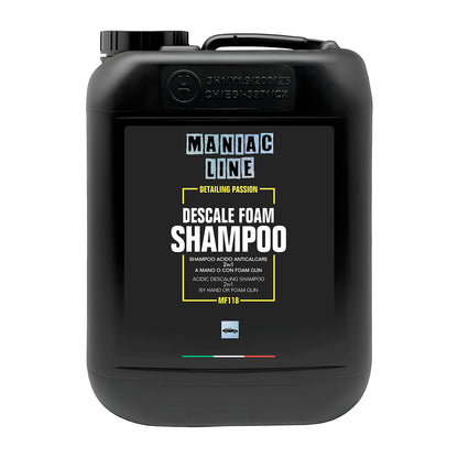 DESCALE FOAM SHAMPOO - Acidic descaling shampoo