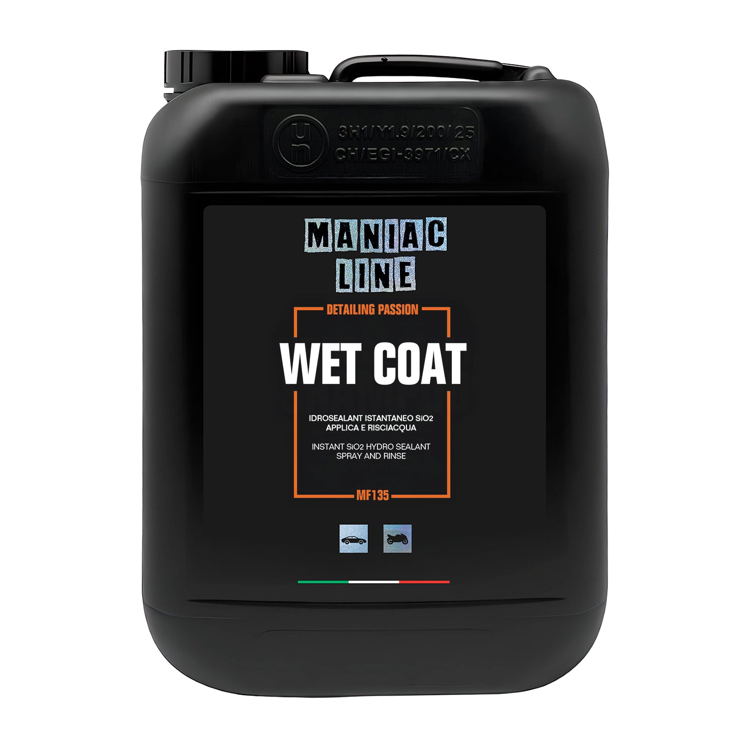 WET COAT - SiO2 hydro sealant spray and rinse