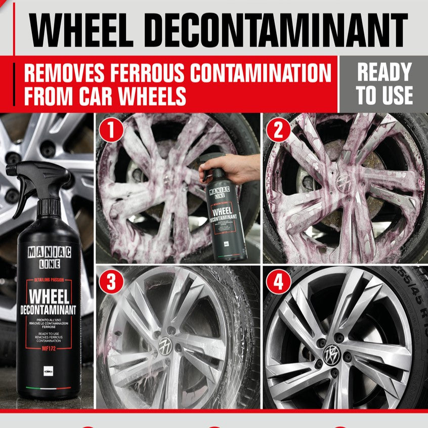 WHEEL DECONTAMINANT - Removes ferrous contamination