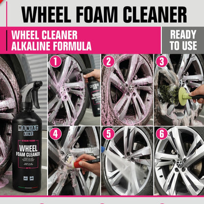 WHEEL FOAM CLEANER - Alkaline wheel cleaner