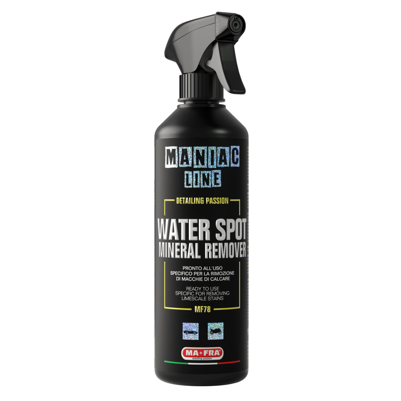 WATER SPOT & MINERAL REMOVER - Specific for removing  limescale stains