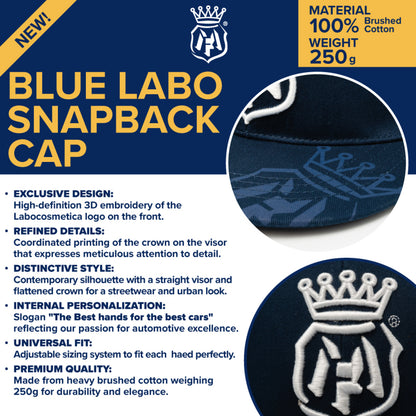 SNAPBACK CAP - Labocosmetica embroidered cap