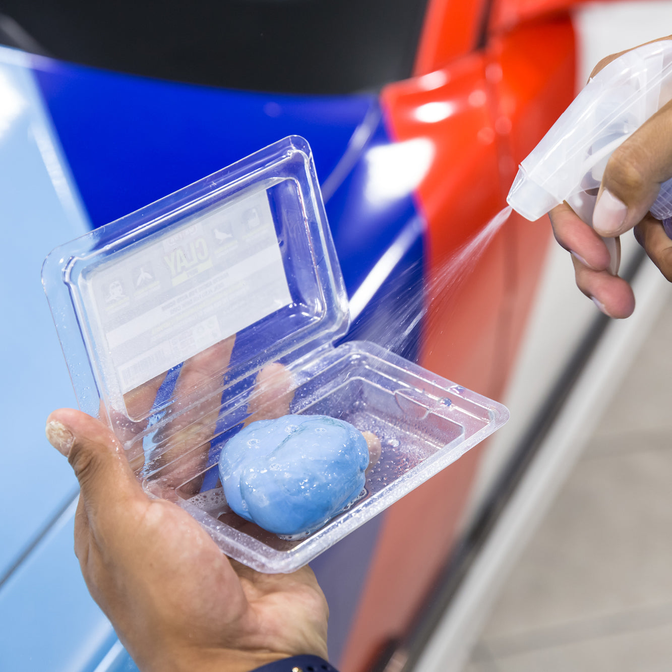 CLAY BAR - Decontaminates car paint eliminates surface Impurities