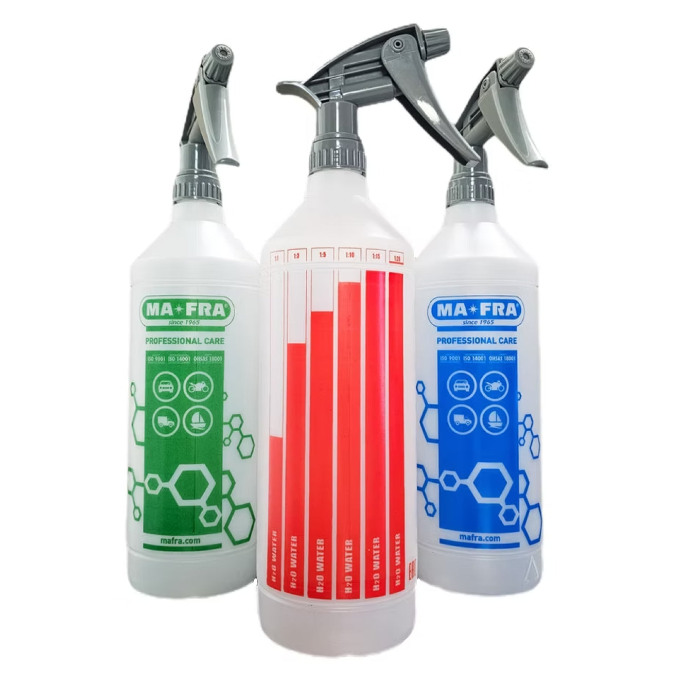 DILUTION BOTTLE 1000ml - with grey trigger sprayer