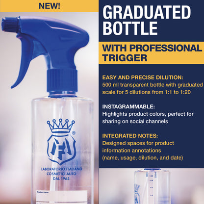 DILUTION BOTTLE 500ml - with blue trigger sprayer