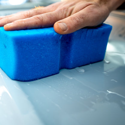 CROSS CUT SPONGE - Car wash scratch-safe cleaning