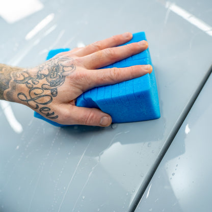 CROSS CUT SPONGE - Car wash scratch-safe cleaning