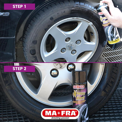 EXTREME BLACK - Wet effect tire shine