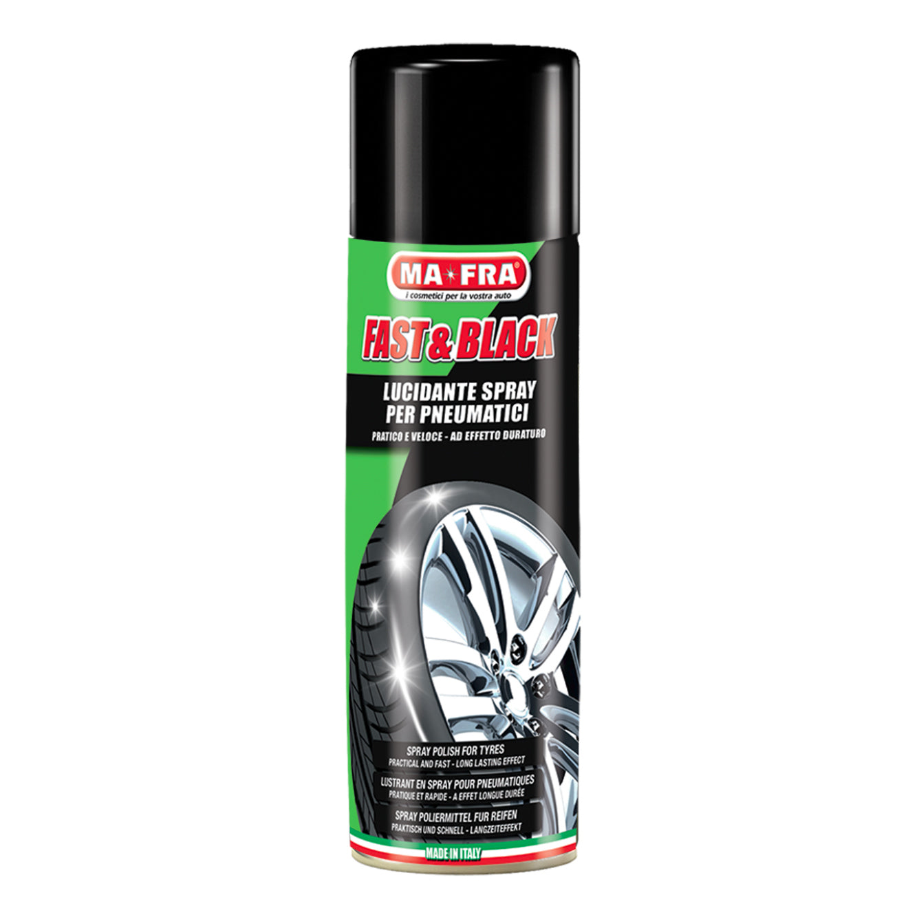 FAST & BLACK - Tire shine spray