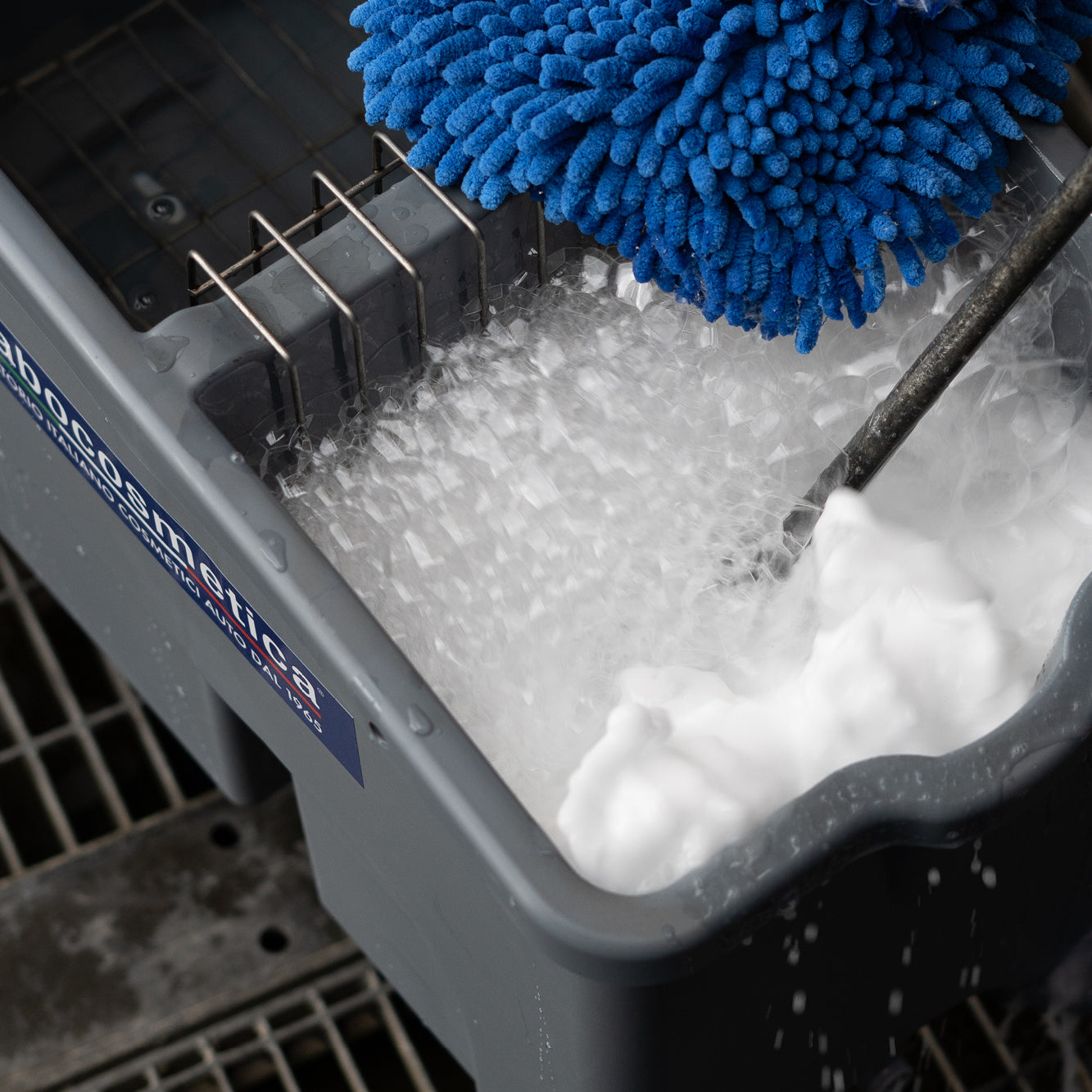 PREMIUM WASH MITT - Double face microfiber car wash mitt