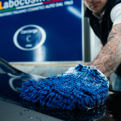 PREMIUM WASH MITT - Double face microfiber car wash mitt