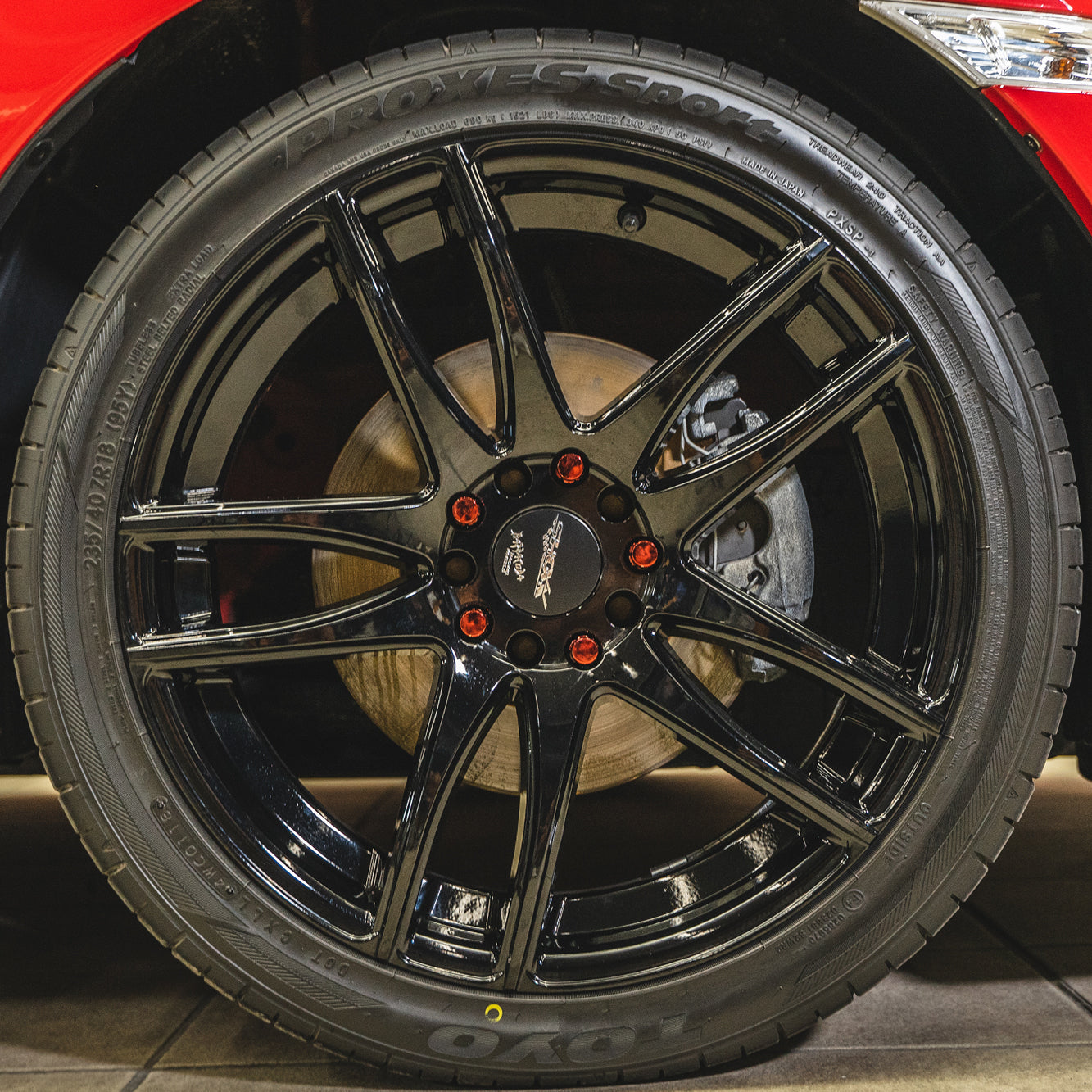 POWER WHEEL - Alkaline wheel and tire cleaner