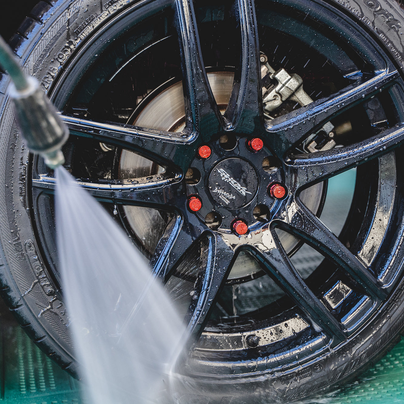 POWER WHEEL - Alkaline wheel and tire cleaner