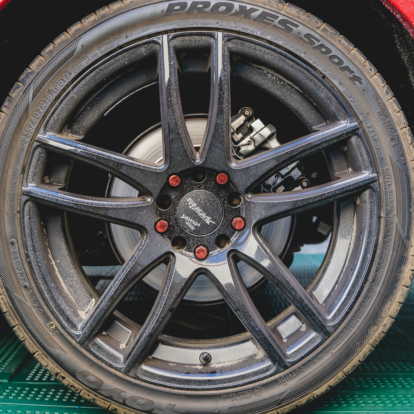 POWER WHEEL - Alkaline wheel and tire cleaner