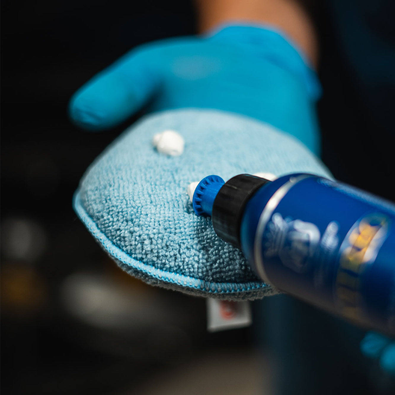 MICROFIBER PAD - Soft applicator for dressing, polishing, waxes and sealants
