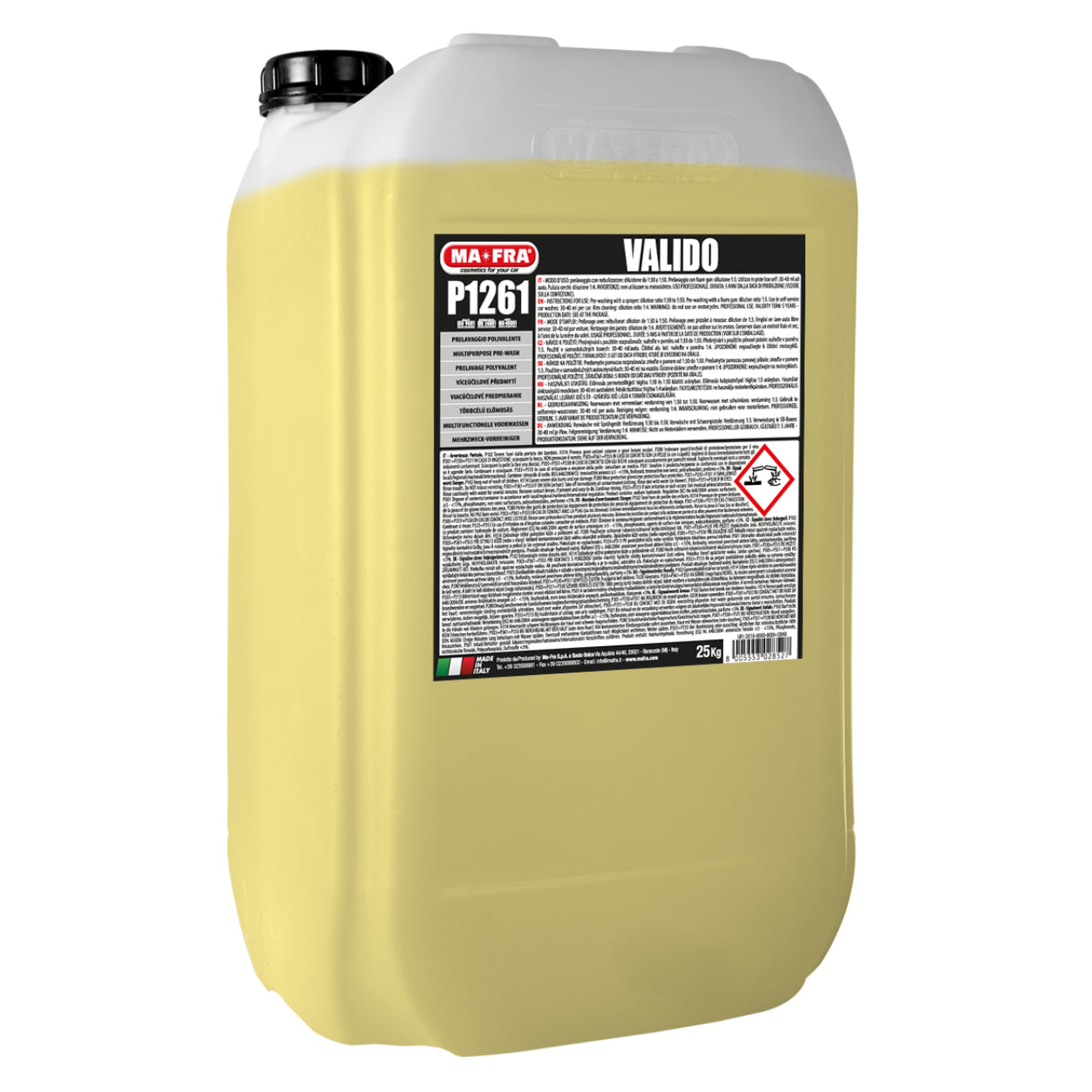 VALIDO - Multi purpose prewash high detergent power