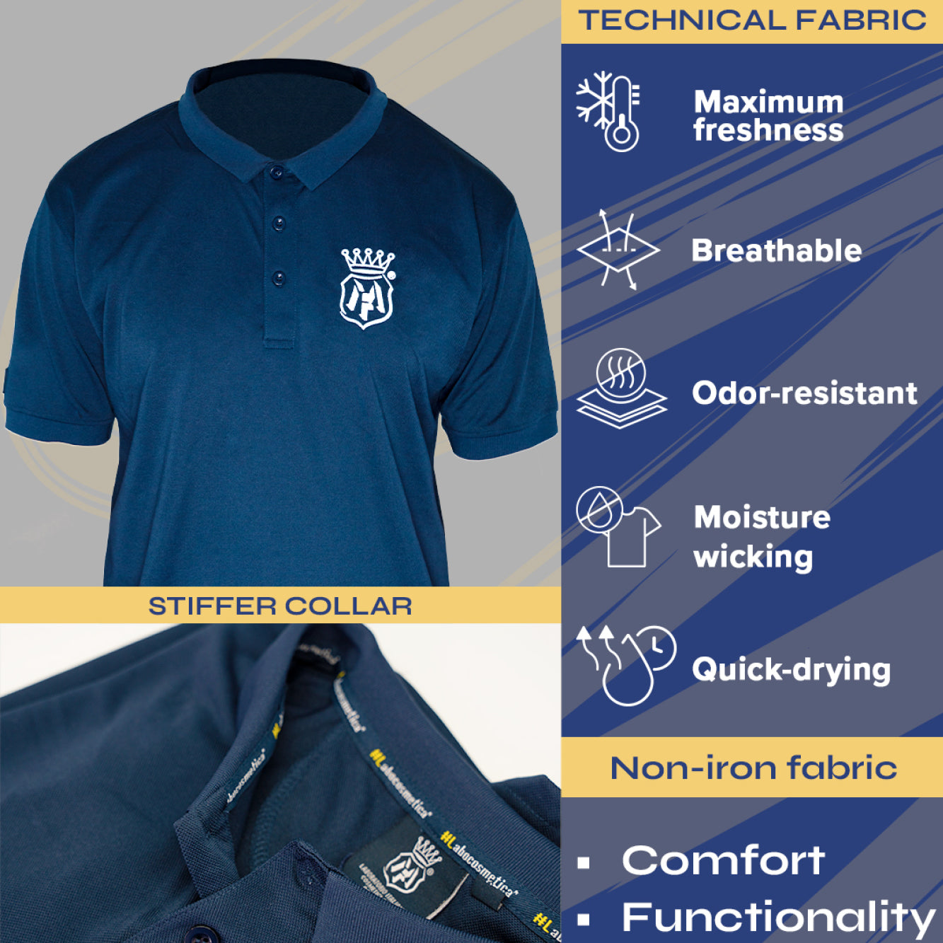 POLO SHIRT - Labocosmetica dry tech polo